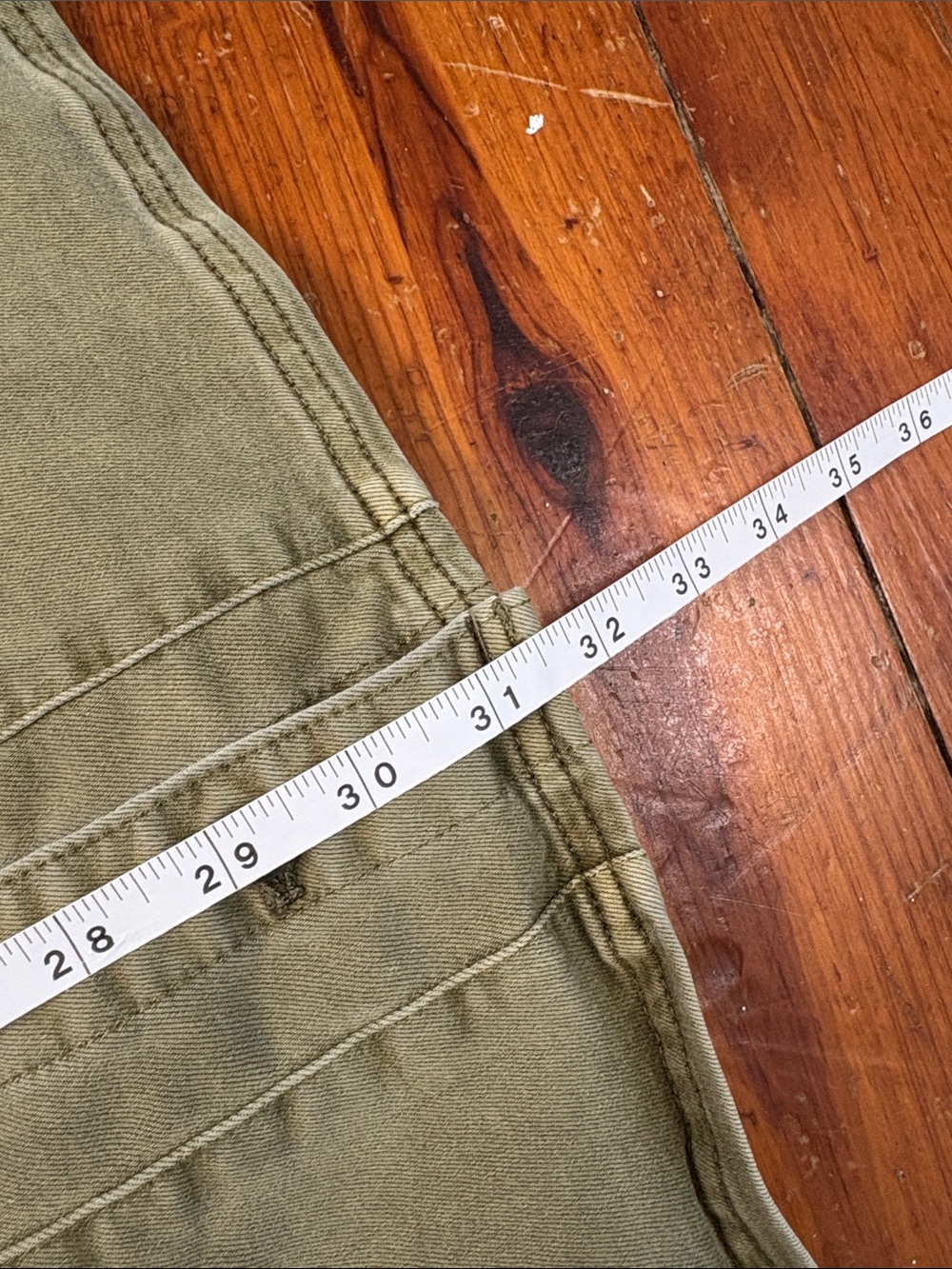 Free People Sleeveless Olive Tan Button-Front Denim Utility Safari Dress Size 6 - Picture 6 of 7